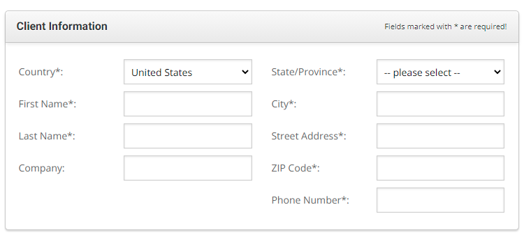 adding phone number and address to SiteGround